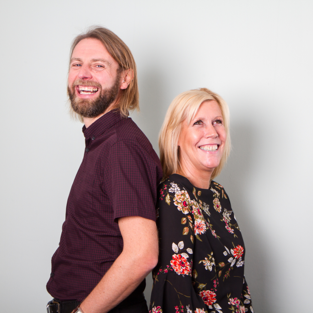 An image of UW partner Jules and Mark Kennedy