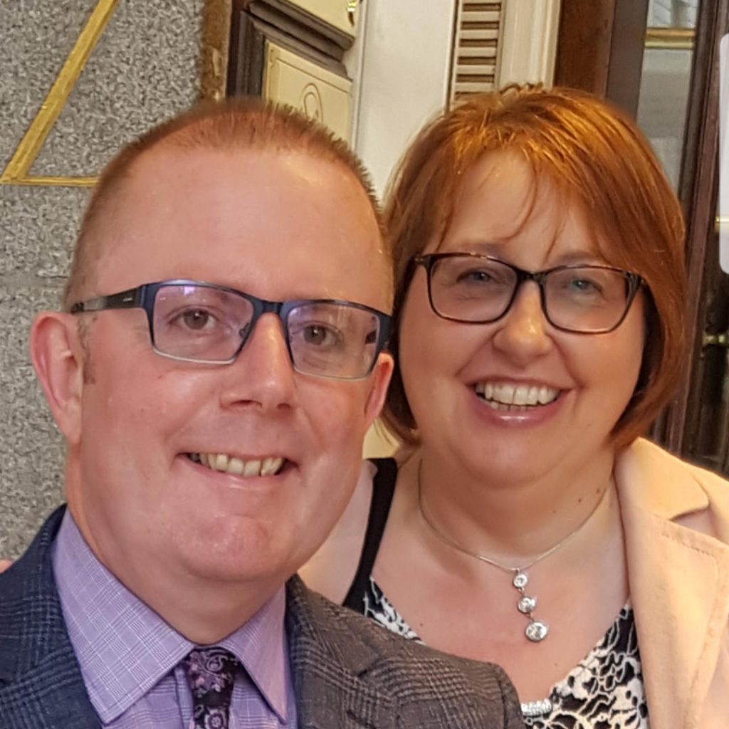 An image of UW partner Adrian and Debbie Jones