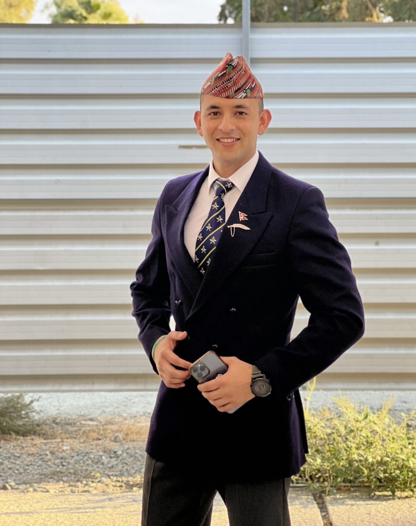 An image of UW partner Bishal Jung Kc