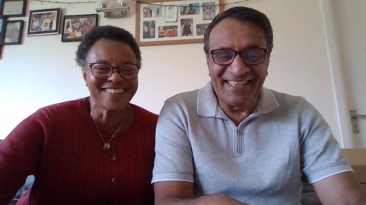 An image of UW partner Anil and Faith Patel