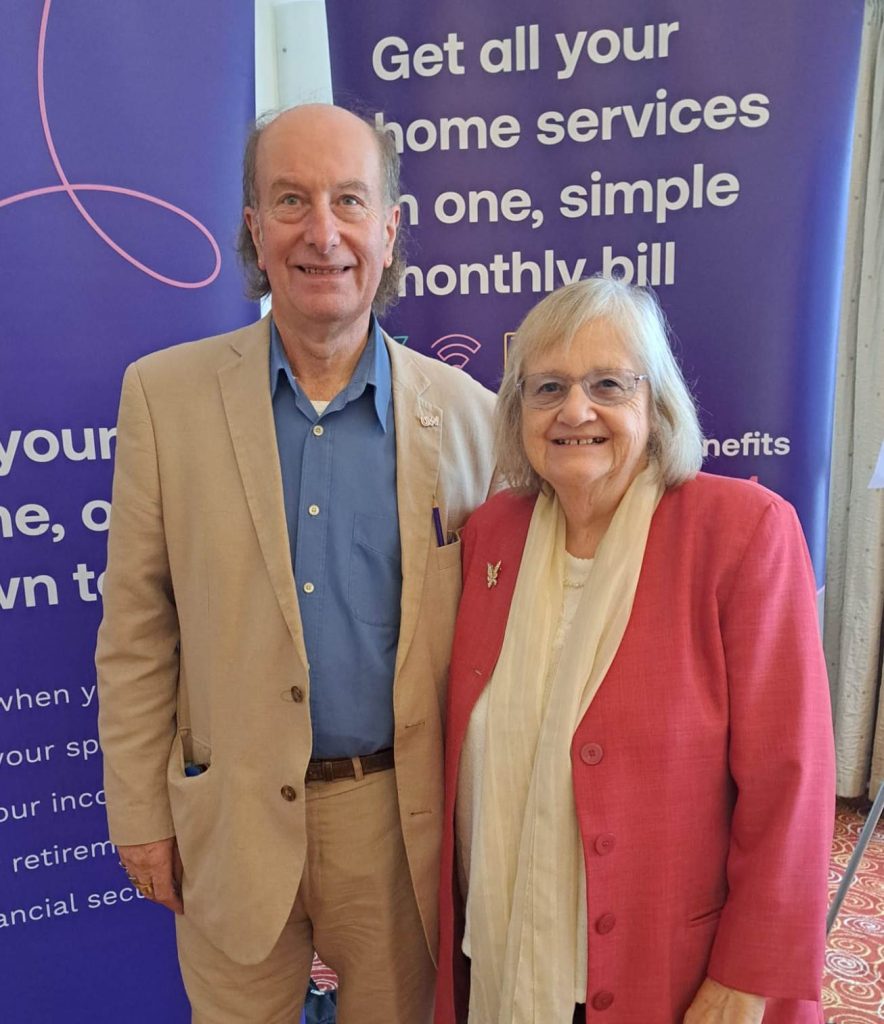 An image of UW partner Mark & Jenny Barton