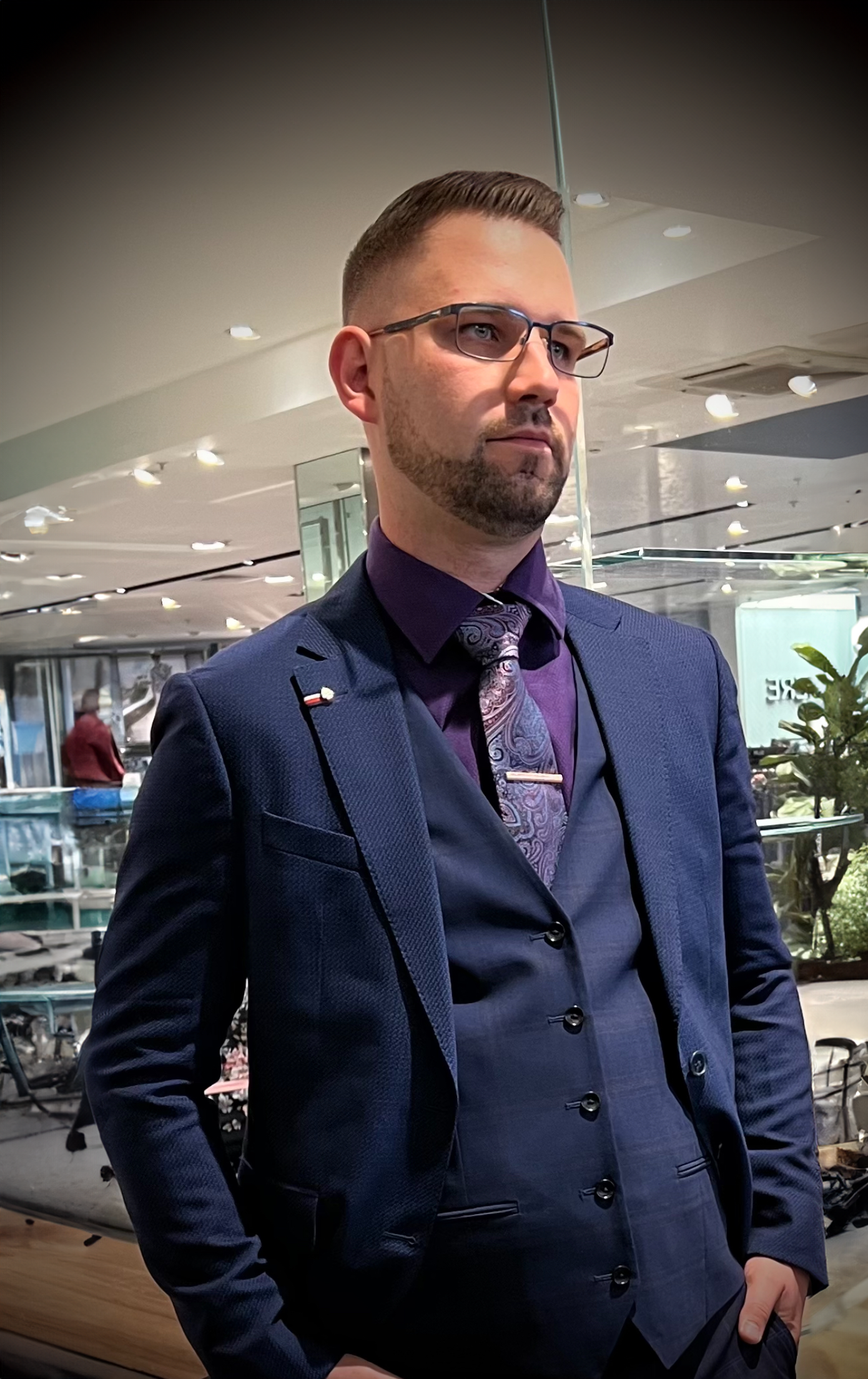 An image of UW partner Lukas Semely