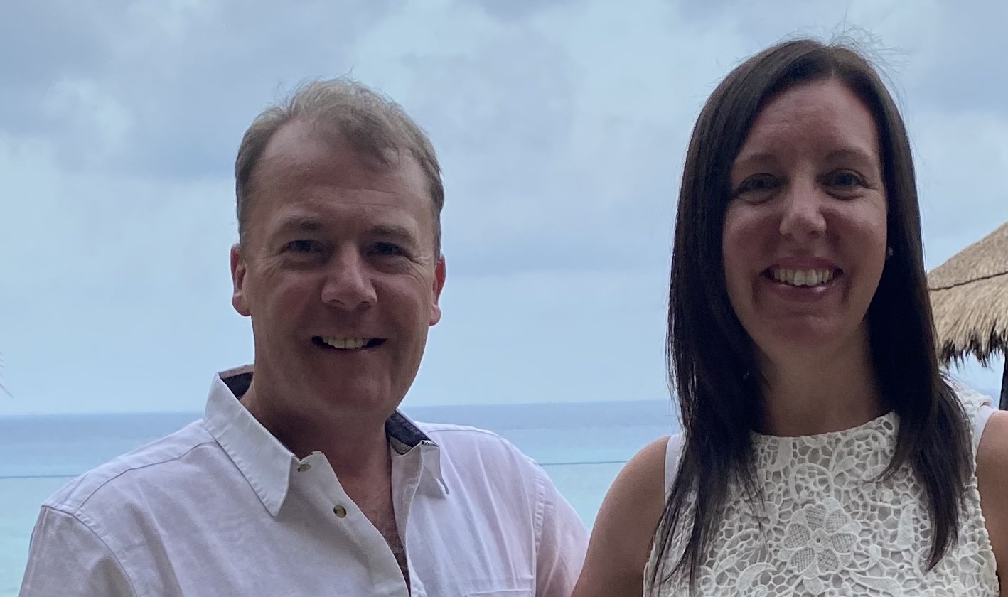 An image of UW partner David and Claire Osborne