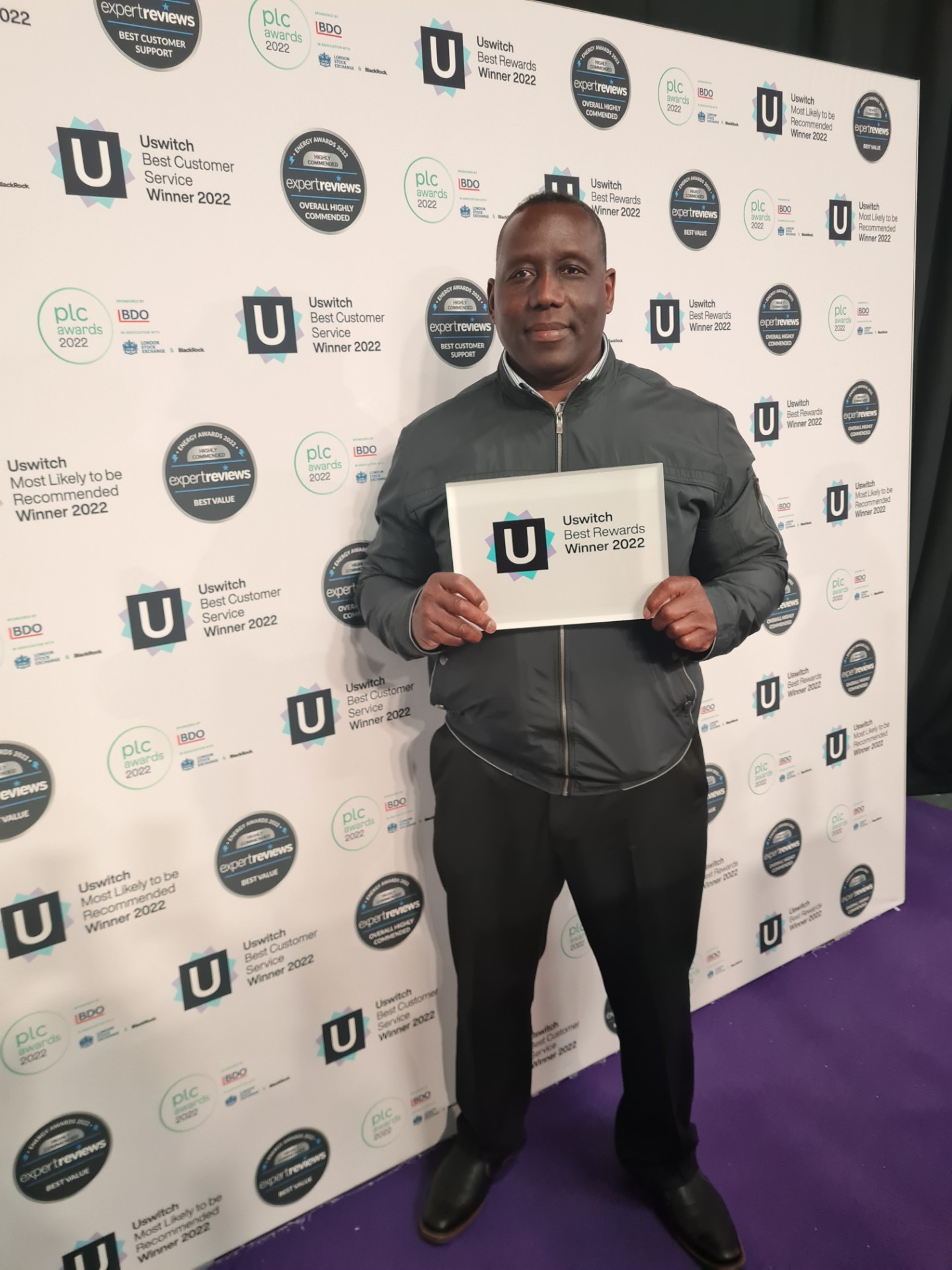 An image of UW partner Barry Remekie