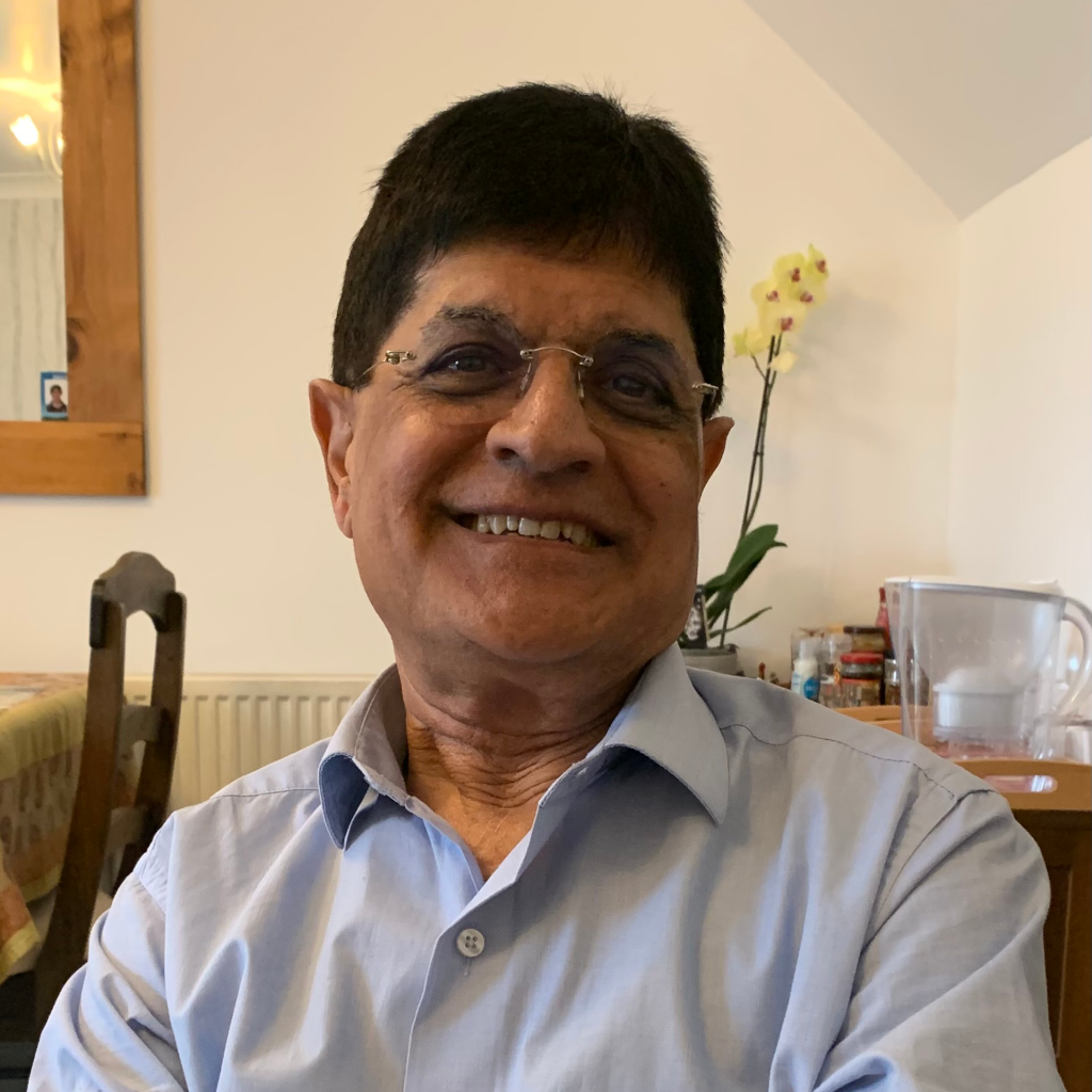 An image of UW partner Mayur Derodra