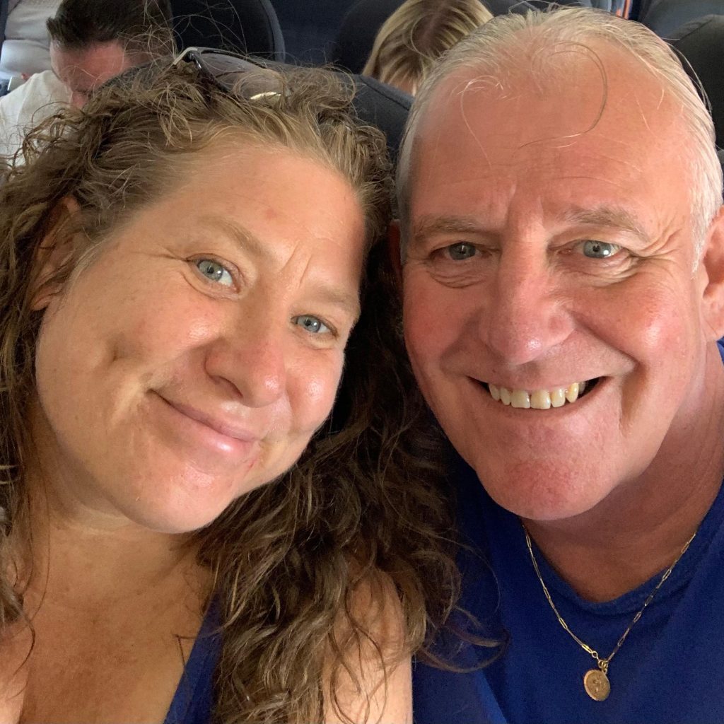 An image of UW partner Claire and Steve