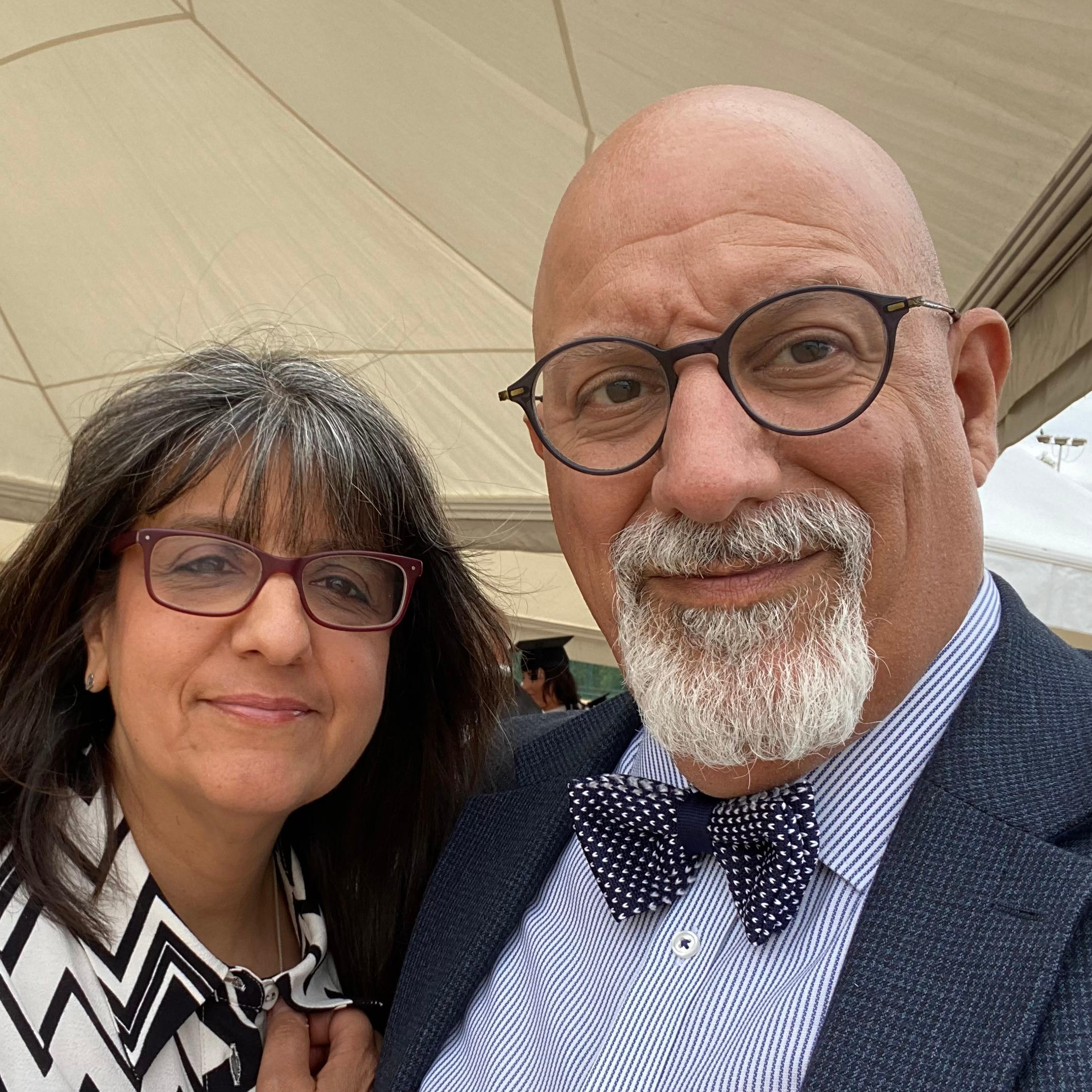 An image of UW partner Mike and Eve Rousou