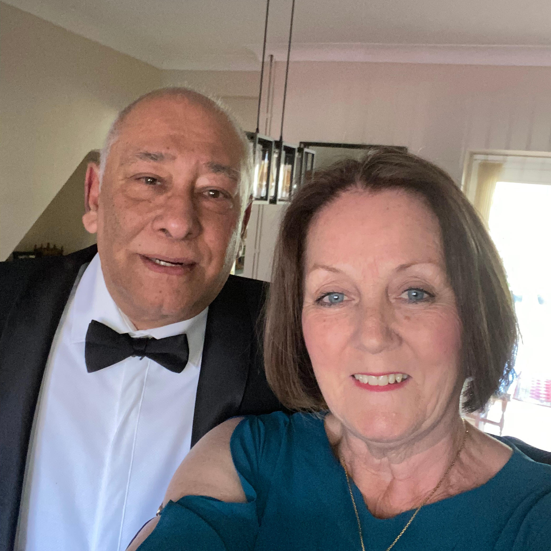 An image of UW partner Purvez and Joyce Cooper