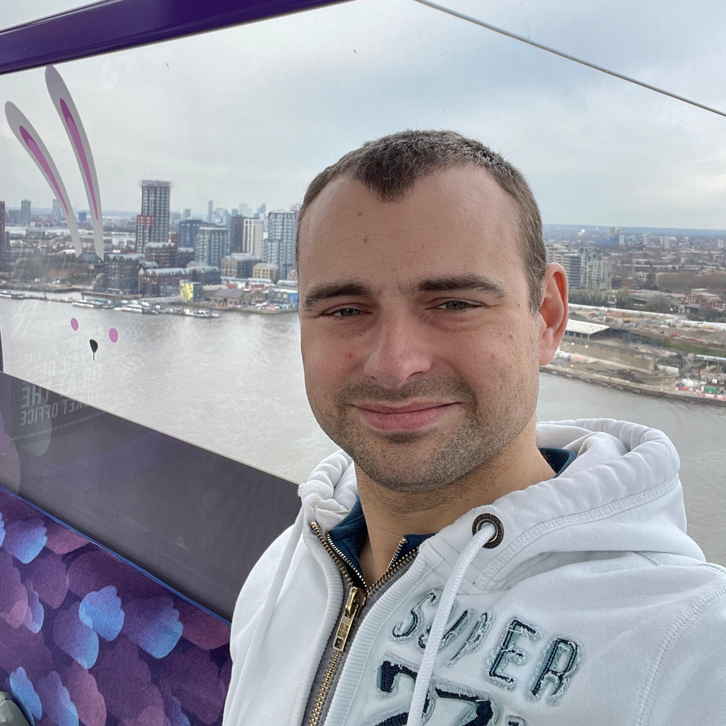 An image of UW partner Adam Watson