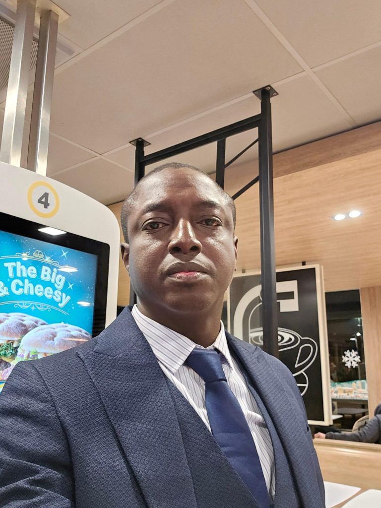 An image of UW partner Olumide Fabunmi