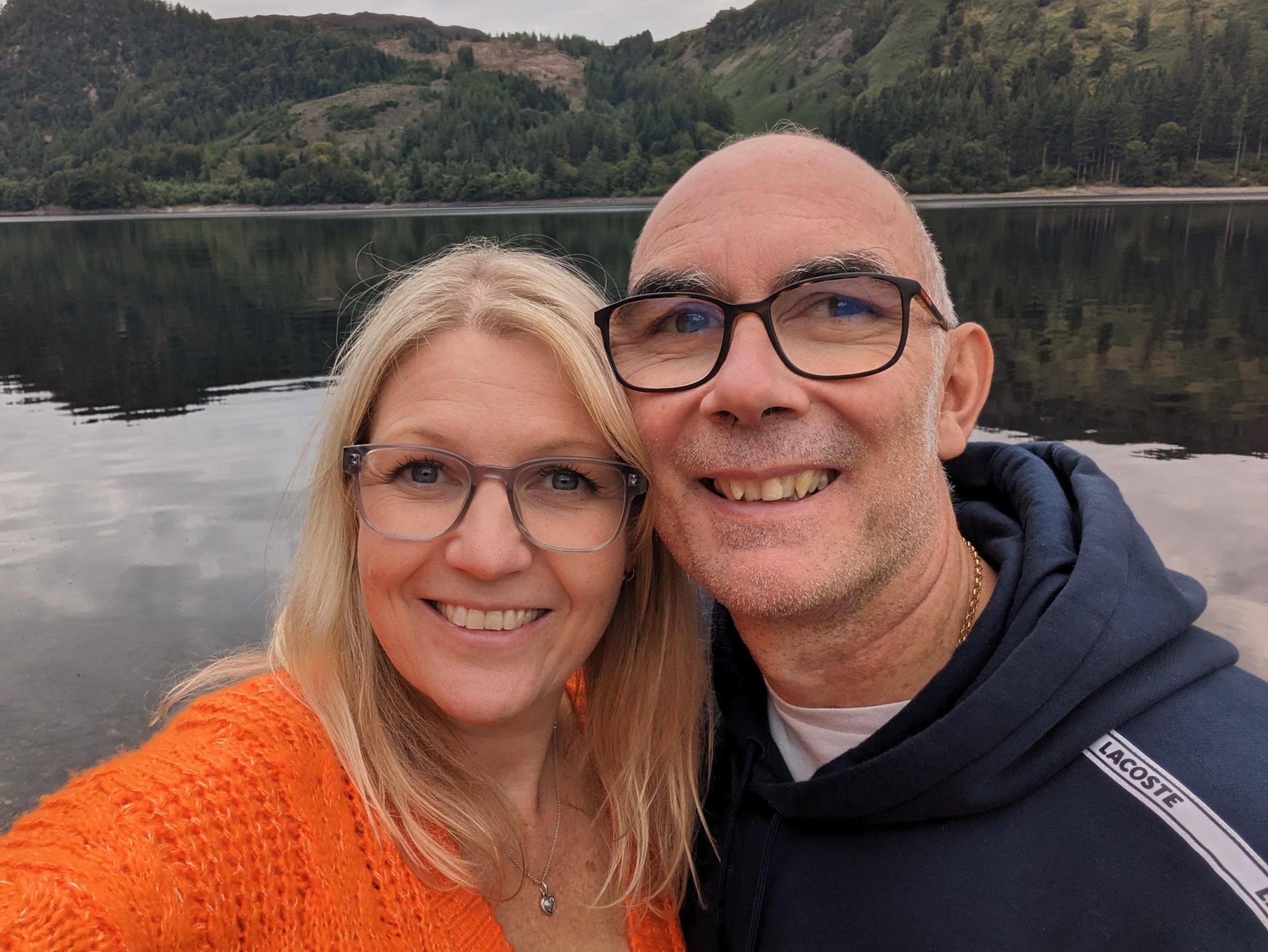 An image of UW partner Gina and Paul Halladay