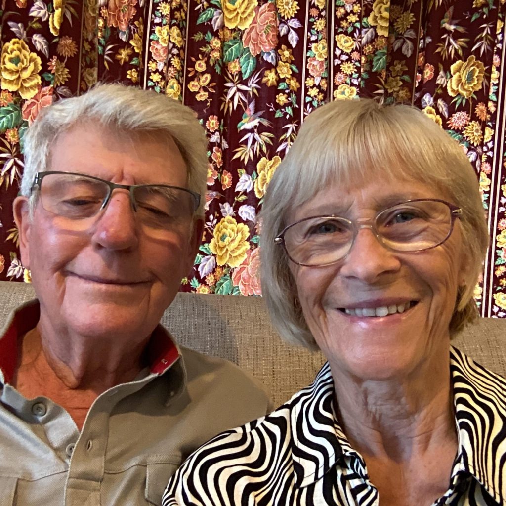 An image of UW partner Ann and Malcolm Hill