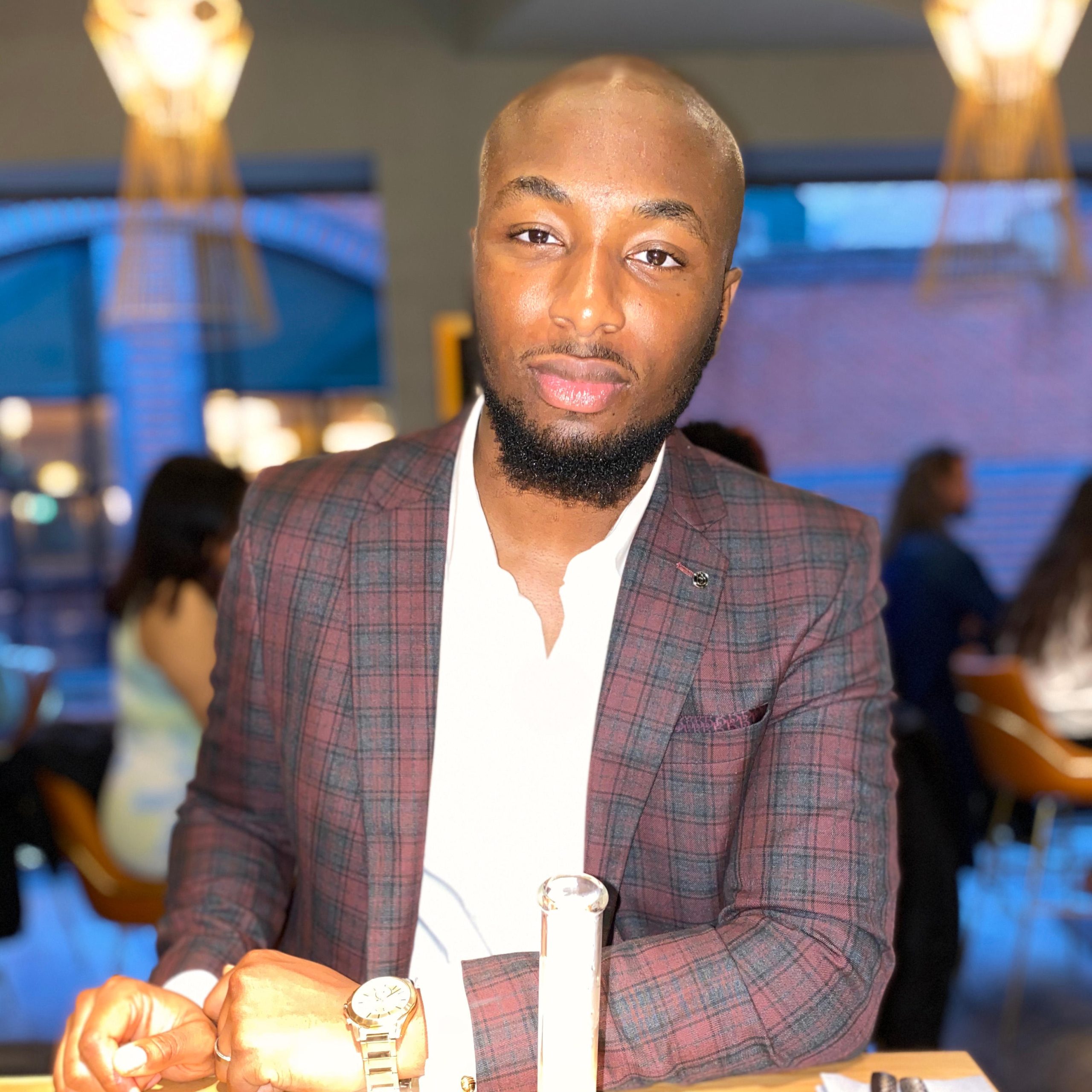 An image of UW partner David Ojeme