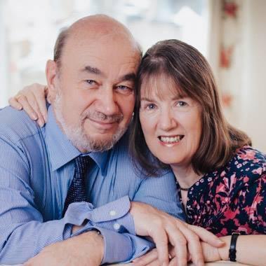 An image of UW partner Jean and Tony Stace