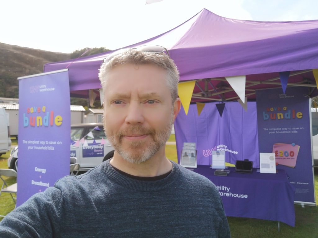 An image of UW partner Mark Tregenza