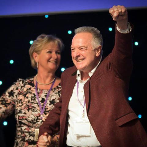 An image of UW partner Mike and Sally Gregory