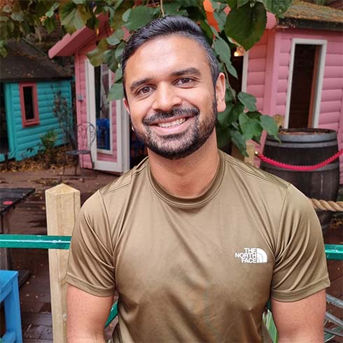 An image of UW partner Vikesh Patel