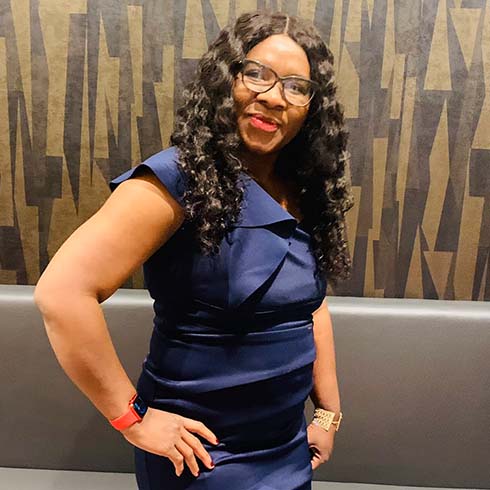 An image of UW partner Njideka Chima-Amaeshi