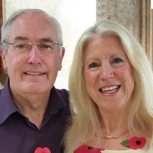 An image of UW partner Irene and Tim Grant-Jones