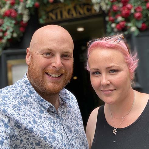 An image of UW partner Christopher and Kate Hill