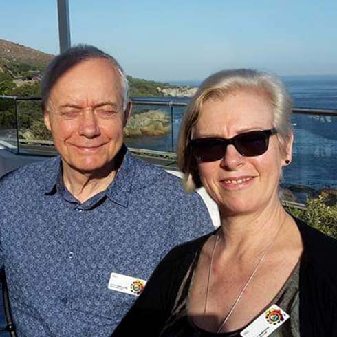 An image of UW partner Gill and Bill Eakins