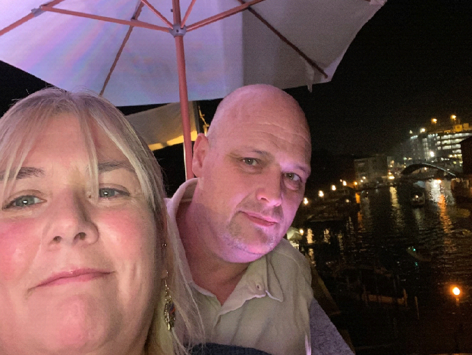 An image of UW partner Nicola and Ian Marshall