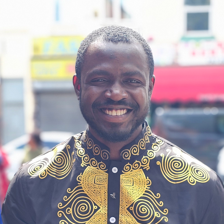 An image of UW partner Innocent Ezike