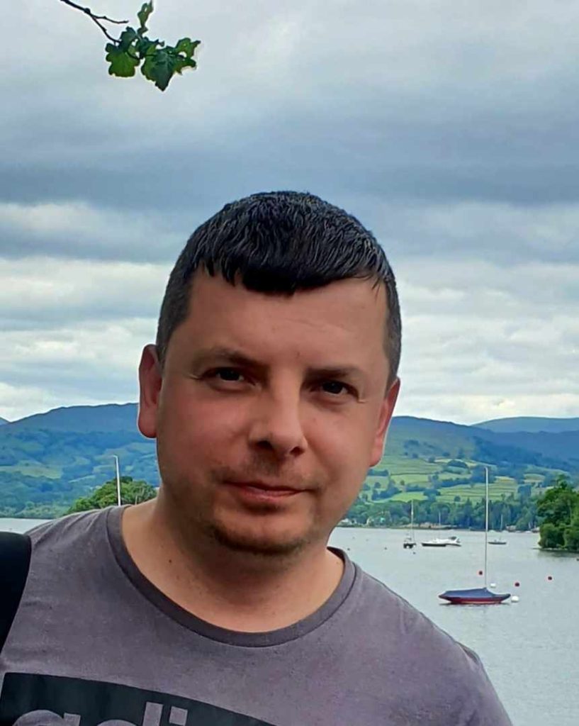 An image of UW partner Gediminas Sekmokas