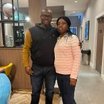 An image of UW partner Joel and Janet Oluwi